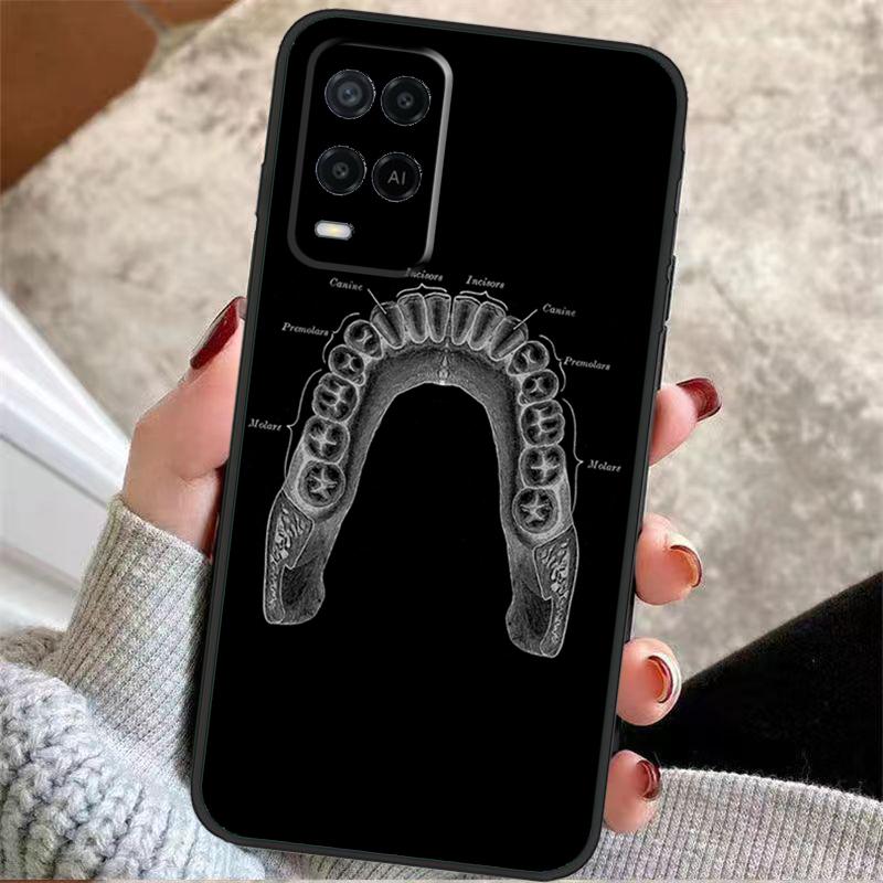 The Dentist Tooth Case For Oppo A60 A80 A40 A5 Pro A15 A16 A17 A57 A77 A94 A74 A54 A76 A96 A18 A38 A58 A78 A98