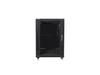 Lanberg | Rack cabinet 19" free-standing 15U/600x800 (flat pack) | FF01-6815-12B | Black