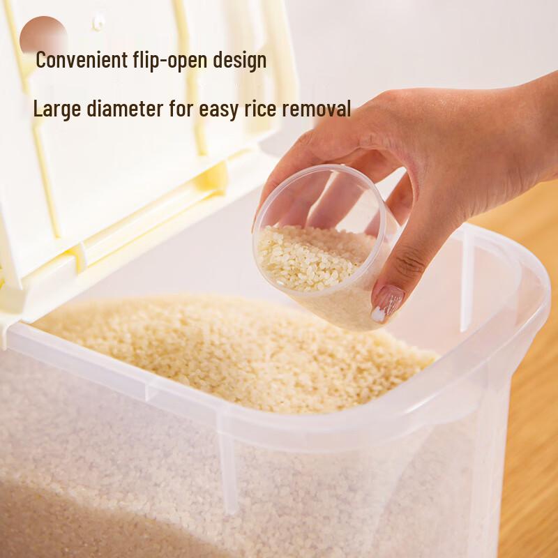Xilong Sealed Rice Storage Container with Wheels
