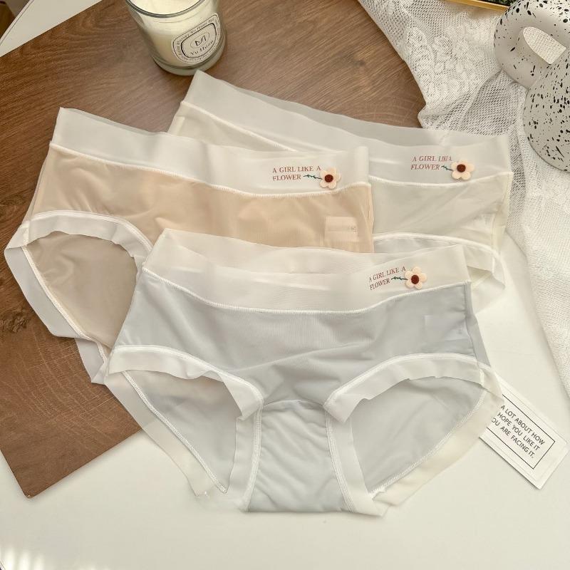 Minimalistisch gestaltete, hautfreundliche, bequeme Hüfttasche, nahtloses Gesäß, atmungsaktive Eisseide, reine Baumwolle, Schritt, Damenunterwäsche
