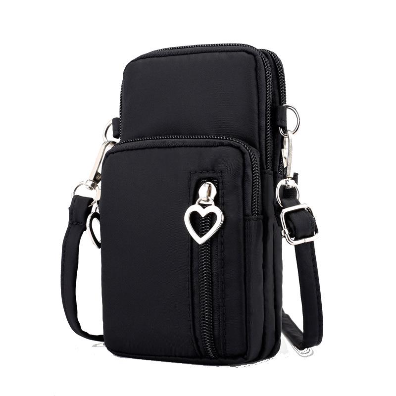 2025 Modische Damen-Crossbody-Tasche mit dreifachem Reißverschluss, Münzbörse, Handyfach und Schlüsselhalter – Trendig und Funktional.