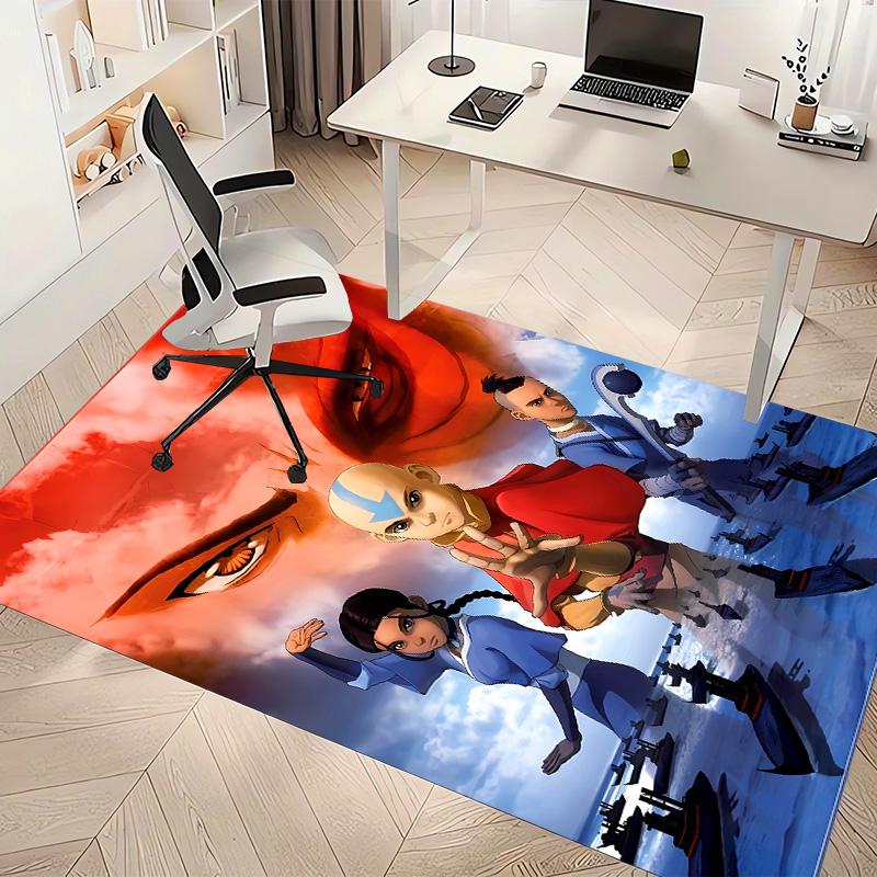 Avatar The Last Airbender1 Printed Absorbent Washable Carpet, Non-Slip Bathroom Mats, Kitchen Rugs, Yoga Mat,Living Room Entrance, Camping Picnic Rugs