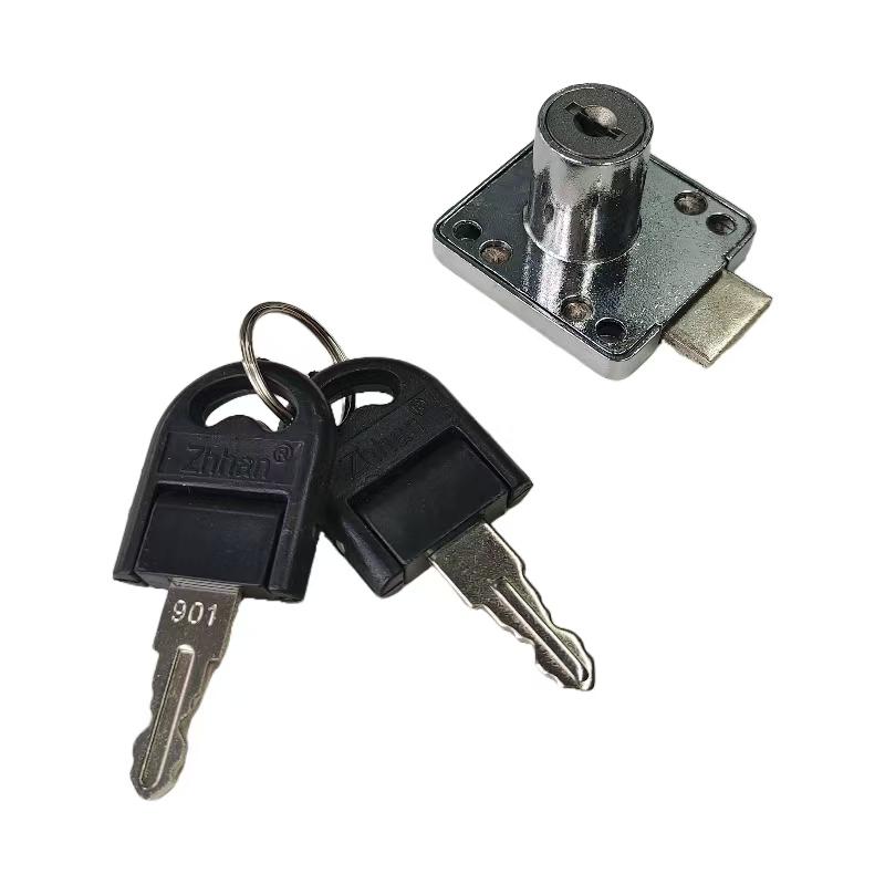 1 Set Cabinet Drawer Latch Locks Furniture Door Lock Hardware Desk Lock Wardrobe Cabinet Door Locks Bedside Bookcase Solid Lock