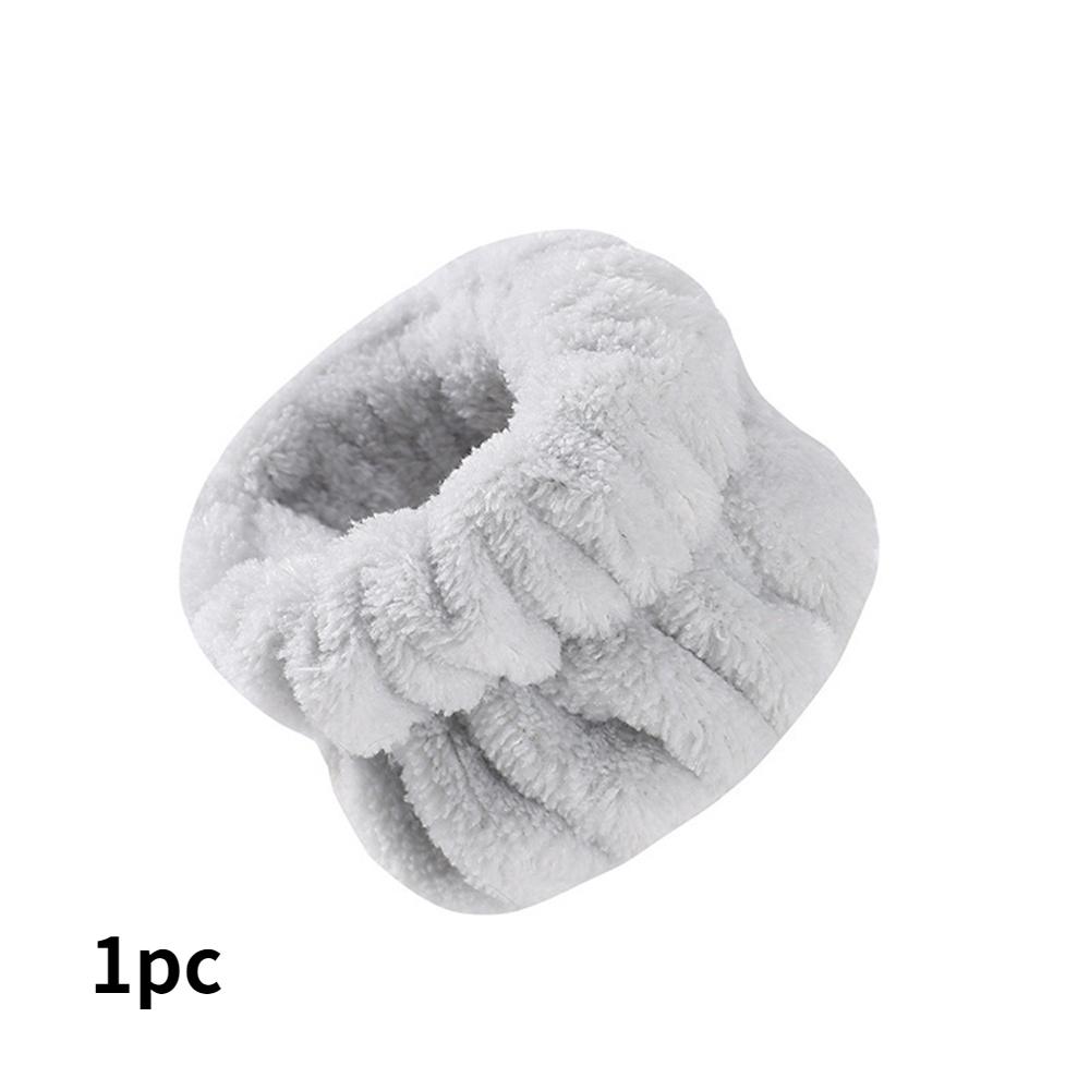 Wristband for Yoga Washing Face Soft Flannel Wrist Strap Reusable Makeup Towel Wrist Velvet Towel Girls Elastic Face Wash