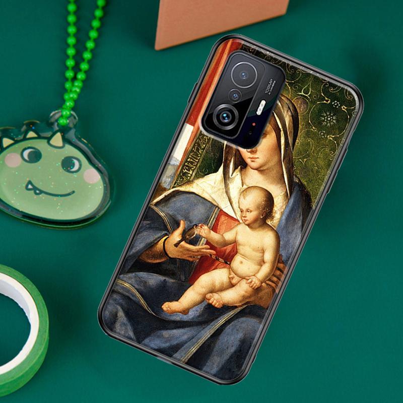 Immaculate Conception Virgin Mary Jesus Case For POCO F5 X5 X3 Pro X4 F4 GT F3 C40 Cover For Xiaomi 13 12 Lite 11T 12T Pro 12X