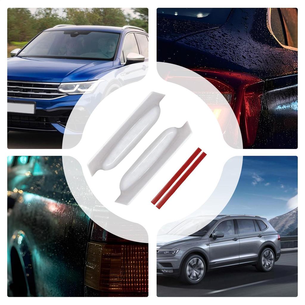 Car Rear View Camera Protection Car Reverse Camera Rain Shade Cover 2 Pieces Exterior Modification Accessories For Sedan SUVs