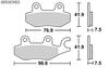 KITACO SBS Brake Pad Sports Racing 955RST Ninja250/400 ('18-'21), Z250/400
