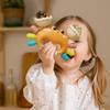 Early Development crab Rattle Toys Sensory Teething Toy Easy Grasp Hand Grip Toy Early Educational Toys Teether Rattle Baby Toys