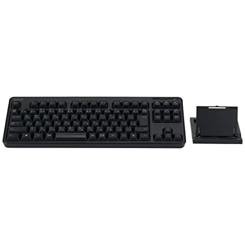 ELECOM Bluetooth Keyboard Membrane Type with Stand Multi-Pairing Compatible iPad Surface Black TK-FBM111BK