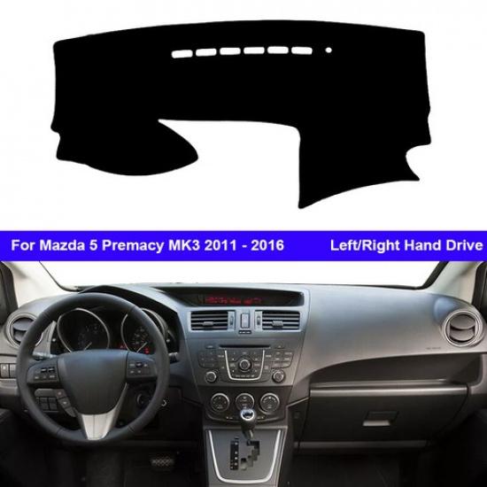 Car Inner Dashboard DashMat Cover For Mazda 5 Mazda5 Premacy MK3 2011 - 2016