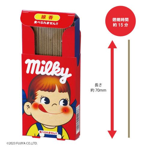 Kameyama Collaboration Incense Sticks, Milky Scent R, Approx. 30g, Approx. 100 Sticks, Short Type, Approx. 70mm