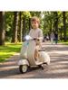 Electric Motorcycle Kids VESPA 6V Electric Motorcycle Lithium Battery White