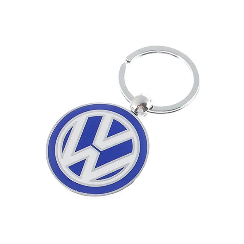 2025 Hot Volkswagen RLine Keychain With Brand Badge Genuine Zinc Alloy Anti-Theft Car Key Organizer Gift Pendant For Men Women S