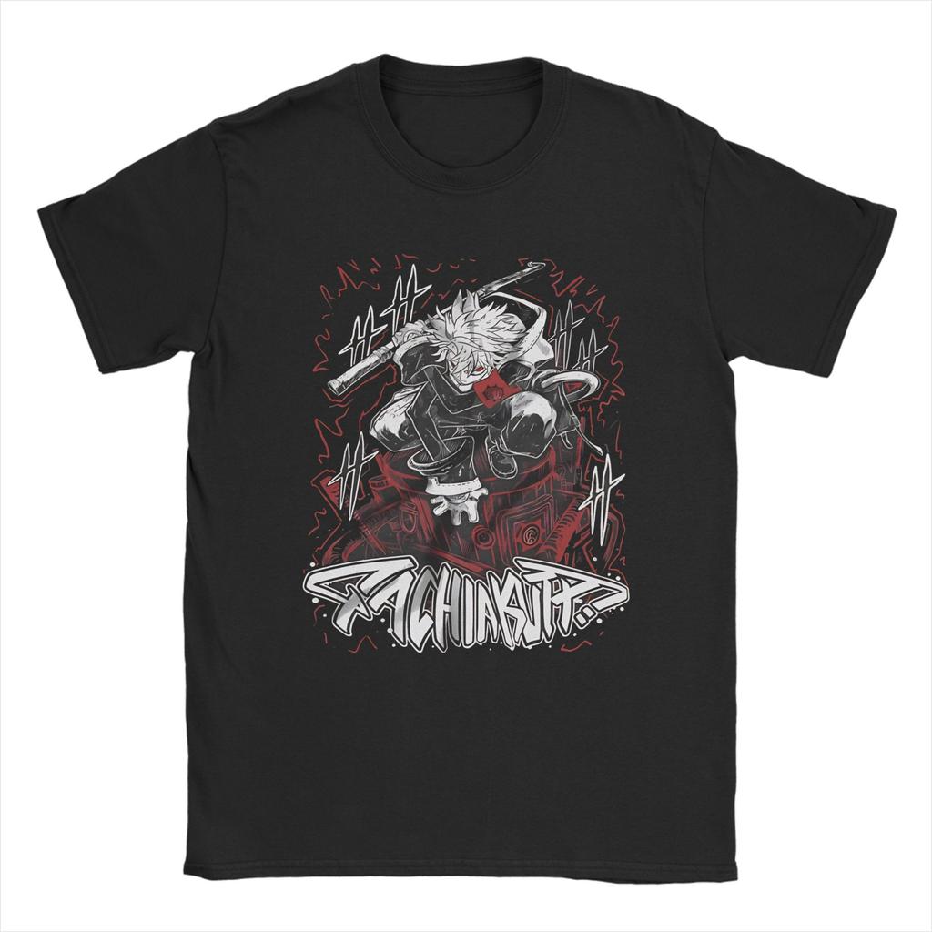 Novelty Jabber Tshirt Men Round Neck Cotton T Shirts Anime Gachiakuta Short Sleeve Tees 4xl 5xl Clothes