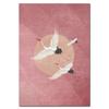 Retro Golden Flying Crane Abstraktes Tier Vogel Poster Drucke Chinesischer Stil Leinwand Malerei Wandkunst Bild Wohnzimmer Dekor
