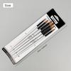12 Pcs/set DIY Oil Acrylic Painting Art Paint Brushes Supplies Nylon Hair Wooden Handle Watercolor Paint Brush Pen Set Learning