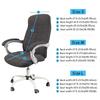 Thicken Computer Armchair Seat Cover Elastic Office Gaming Chair Cover Home Stretch Chairs Slipcovers Housse De Chaise