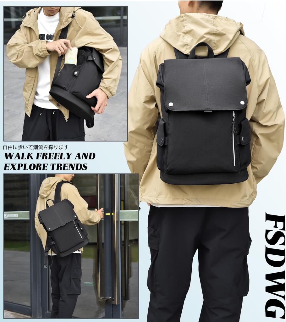 Large Perfect for Diaper with Laptop Day Men and Women FSD.WG Backpack, Popular, Lightweight, Capacity, Commuting, School, Travel, Bag,