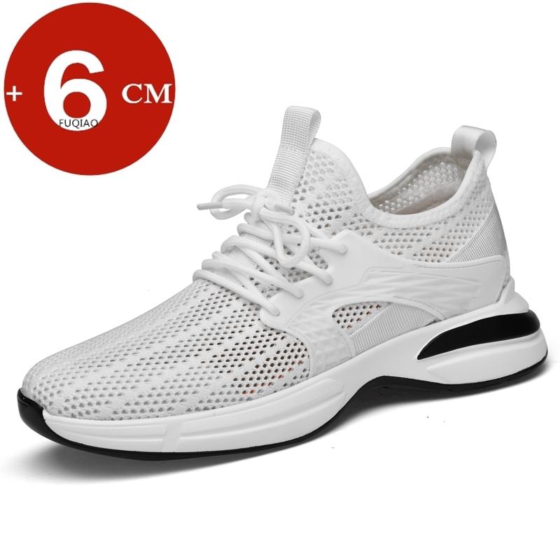 Summer Sports Inner Heightening Shoes Sneakers Men Elevator Shoes Height Increasing Shoes for Man Insoles 6CM Hidden Heels