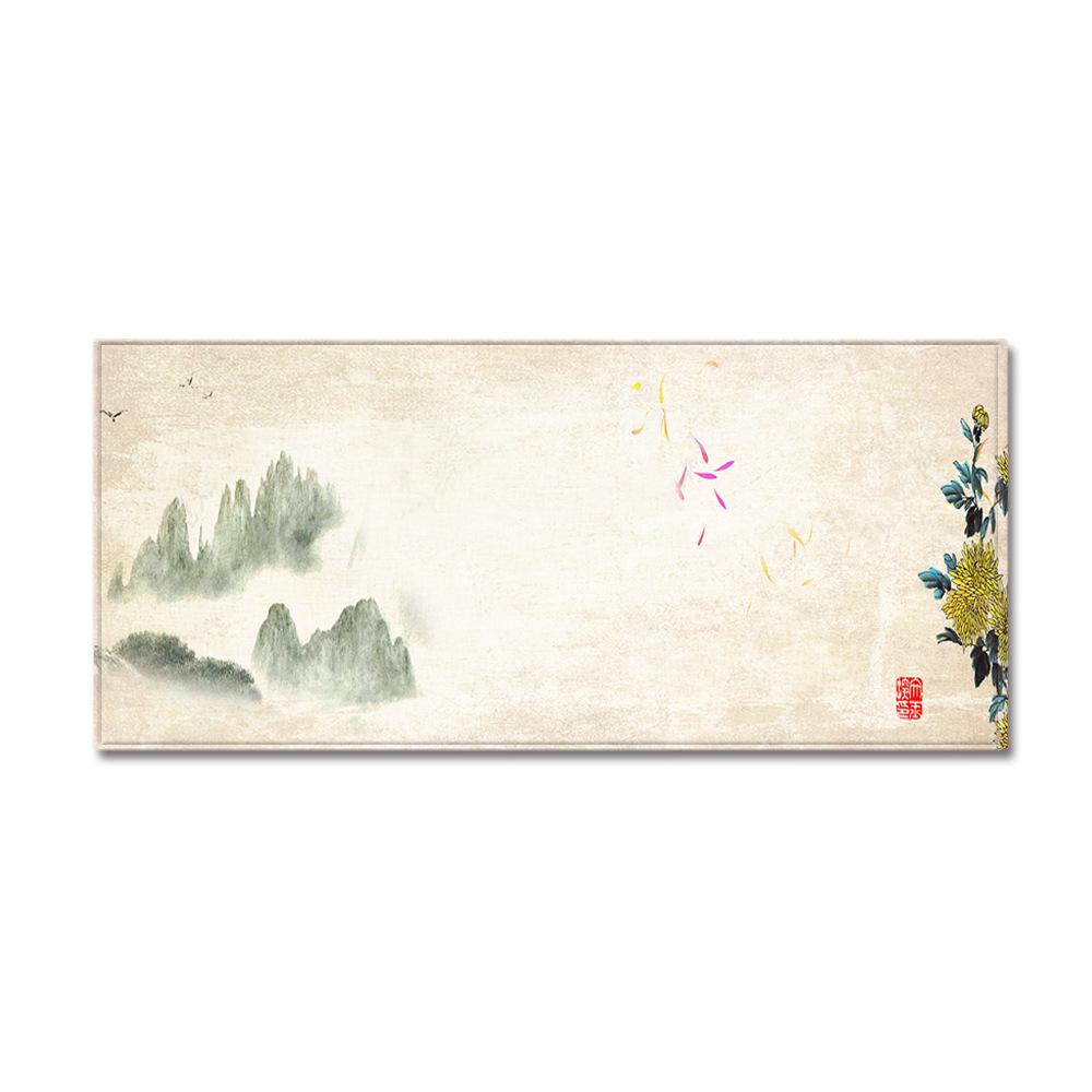 Textured Sand Wardrobe Shoe Cabinet Long Floor Mat