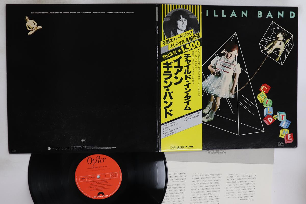 

LP Record IAN GILLAN BAND - Child In Time MPX4025 OYSTER 1980 Japan Obi Rock Used