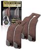 CAR Out LAB Headrest Hook Car Hook Luggage Rack Seat Hook Car Accessories Set of 2 (Brown)