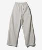 Paensyo Scissors Tuck See-Through Pants - Oatmeal