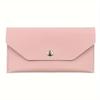 Leather Wallet Folder Card Holder Unisex Ultra Slim Durable Pu Organiser Waterproof Storage Pouch Cash Envelope Business