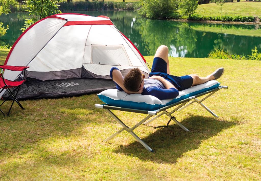 Intex Inflatable Camping Mattress, 72.5" X 26.5" X 6.75