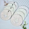 2025 Thick Velvet Plus Size Plush Toilet Seat Cushion - Warm, Washable, O-Shape Winter Cover