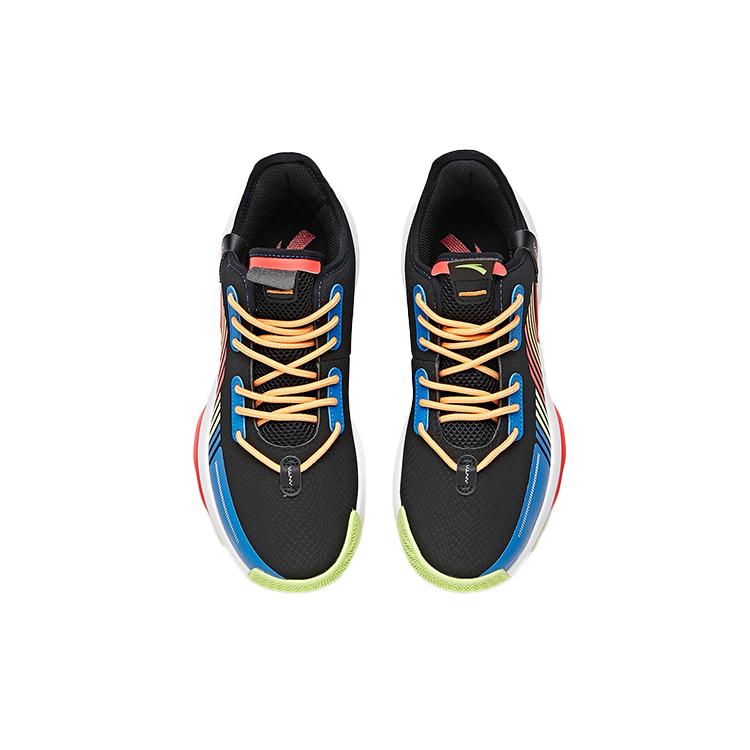 Anta Basketball Collection Textile, Synthetic Leather Laser Cushioning Slip Resistant Abrasion Resistant Breathable 112011607-10