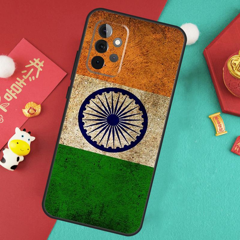 India Indian Flag Case For Samsung Galaxy A34 A54 A14 A15 A25 A35 A55 A53 A33 A13 A52 A32 A12 A51 A71 Cover