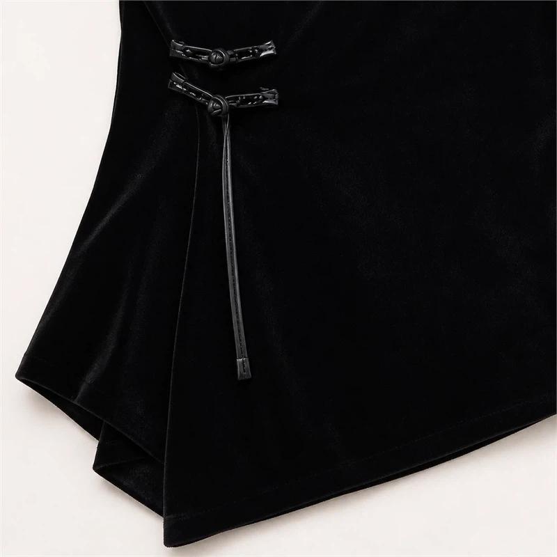 Western-style Top Bottoming Gold Velvet National Style Bottoming Shirt Lace Long-sleeved
