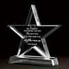 Acrylic Employee Award | Transparent Crystal Gift for Colleagues, Technicians, Teachers, Students - Tabletop Display- Acrylic Desktop Ornament 