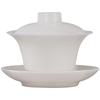 Ceramic Suet Jade Ice Seed Jade Porcelain Kung Fu Tea Set Business Festival High-end Gifts