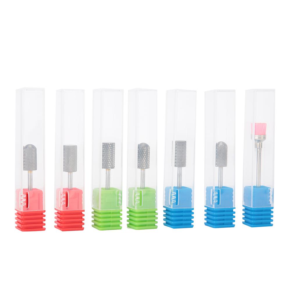 Tungsten Steel Nail Drill Bit Manicure Nail Bits Set for Electric Drill Manicure Machine