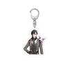 Nijisanji Aza Michiya Kouichi Inochi Urushiha Hunger Mikoto Miki Kioi Kima Tabbiito HD Acrylic Keychain Bag pendant anime goods