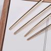 Metal U Shape Hair Stick Women Elegant Shell Enamel Hairpin Female Headwear