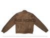 Casual Chique Handgemaakte Bruine Dames Echte Zachte Puur Suède Leren Jas Biker
