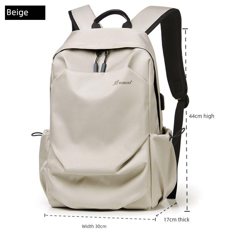 

Рюкзак большой вместимости National Geographic Женский водонепроницаемый студенческий школьный рюкзак Повседневный модный компьютерный рюкзак Дорожная сумка Мужской Beige White