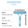 Car Glass Cleaning Wiper 3 In 1 Car Door Window Windshield Cleaner Squeegee with Spray Bottle for Car Home Washing Tool