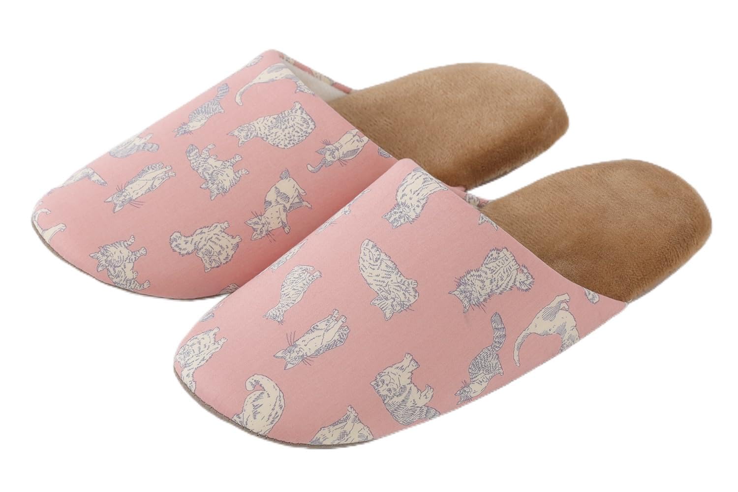 

DDintex FLORET LONDON Тапочки Мяо Примерно 03, Розовый, 23-25 см [Принт Liberty] розовый