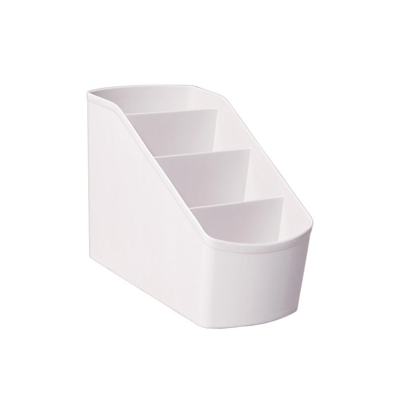 Custom Simple Desktop Organizer: Four-Grid for Cosmetics or Five-Grid for Sundries In Student Dorm Rooms