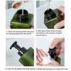 New 250/450/650ml Liquid Soap Dispenser Plastic Square Storage Bottles Outdoor Refillable Shampoo Press Empty Bottles
