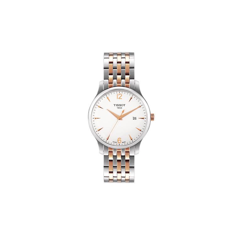 TISSOT Junya Collection Quartz Movement 30m Water Resistance Men's Watch 42mm White Dial Stainless Steel Case T063.610.22.037.01