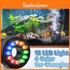 Water Fountain Led Light With Changing Leds For Aquarium Decor And Fish Tank Ambience