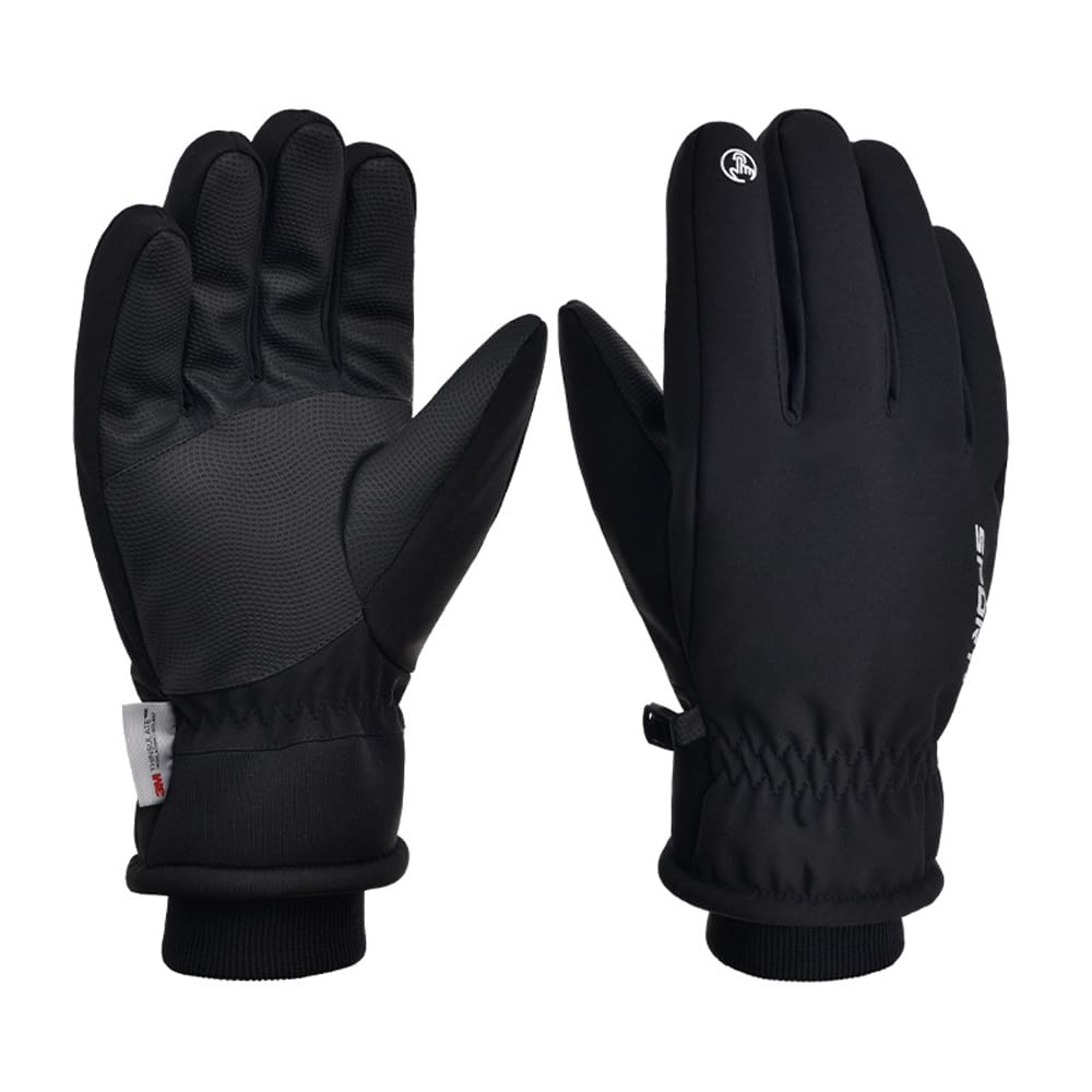 MORGEN SKY Snowboard Cold for Outdoor Snow ST1616 Gloves, Winter, Thick, Unisex, Protection, Warm, Water-Repellent, Non-Slip, Activities, Snow,