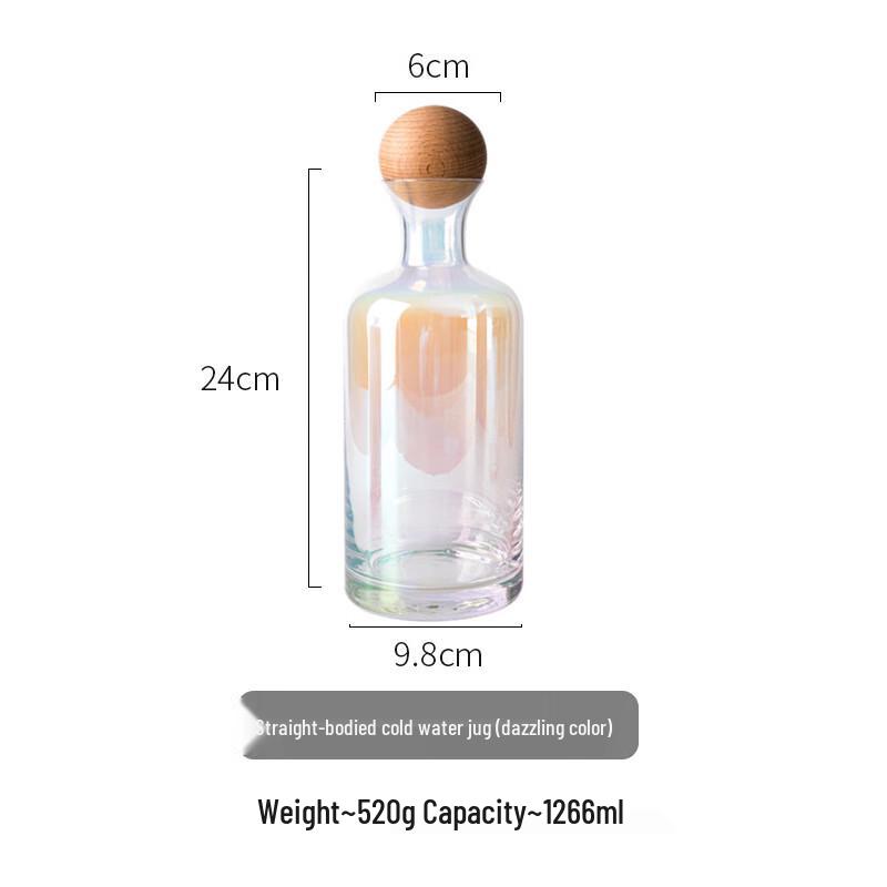 Taixige 1200ml Nordic Dazzling Glass Pitcher Set