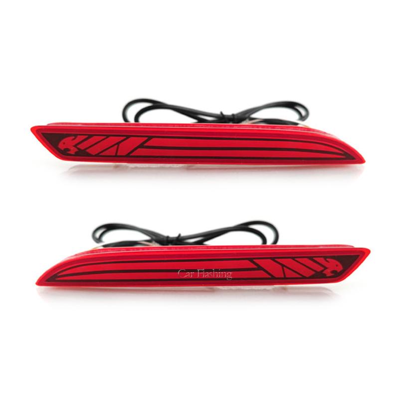 Car LED Rear Bumper Lamp Brake Light Reflector For Honda JAZZ Fit 10-13 CRZ CRV Acura TSX Odyssey 15-23 Taillight turn signal
