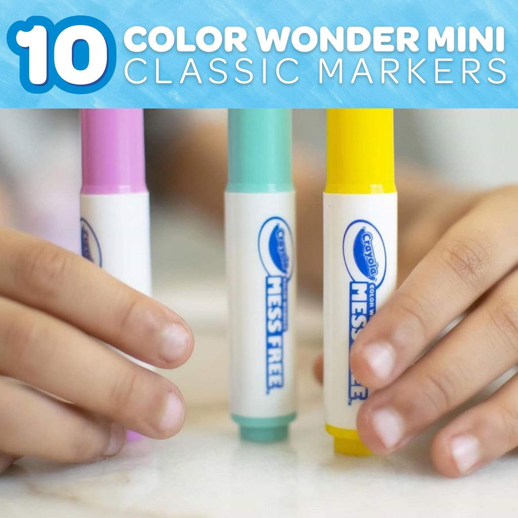 CRAYOLA Color Wonder Mini x x cm Markers, 15.24 17.14 3.55